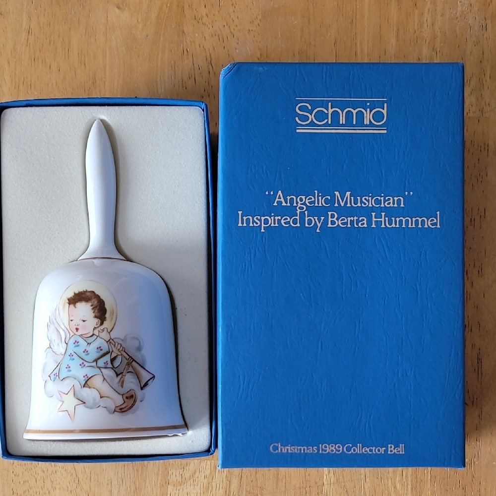 Schmid Hummel Christmas 1989 Collector Bell